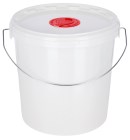 Bucket for udder paper