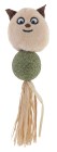 Cat toy ball with animal face